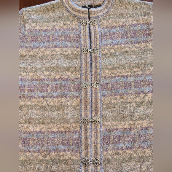 Nordic Design cardigan sweater, wool, size small, vintage - Picture 6 of 11